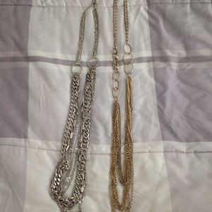 *4/$20💚 Fashion statement Chain Necklaces